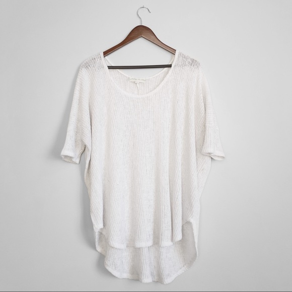 Urban Outfitters: white knit top - Picture 2 of 2